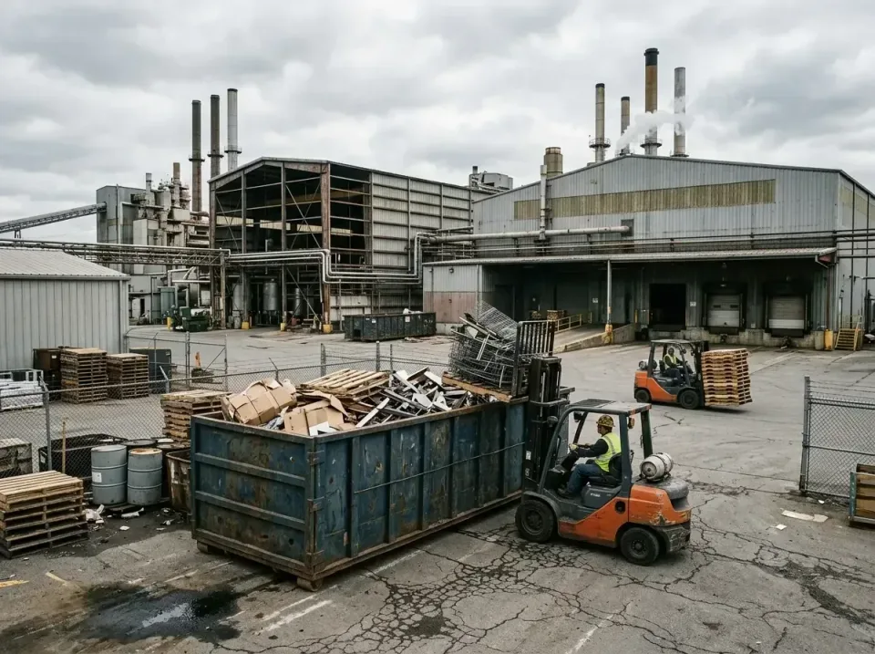 industrial-factory-scrap-conta-003 — frequently asked questions, Cheap Roll-off Dumpster Rentals in Baldwin City, KS